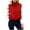Red, variant on Gytharion Women's Winter Warm Down Vest Solid Cropped Sleeveless Puffer Jacket Lightweight Comfy Full Zip Up Stand Collar Outerwear Coat with Pockets