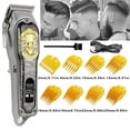 thumbnail image 1 of Juego de cortadora de pelo vintage, cortadora de pelo eléctrica, cortadora de pelo profesional con aceite, 1 of 6