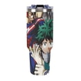 thumbnail image 2 of My Hero Academia 40 Oz Tumbler with Handle And Straw, Vacuum Insulated Stainless Steel Double Wall Water Bottle Travel Coffee Mug, Gifts for Women Boys Girls, 2 of 8