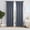 Blue, variant on Solid Thermapanel Modern Room Darkening Rod Pocket Window Curtain for Bedroom (1 Panel), 54" x 84", Taupe