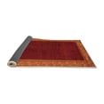 thumbnail image 2 of Ahgly Company Indoor Rectangle Abstract Orange Modern Area Rugs, 2' x 3', 2 of 4