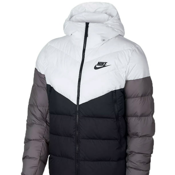 Anguila tráfico Morgue Nike Men's Sportswear Windrunner Down Fill Hooded Jacket (XX-Large) -  Walmart.com