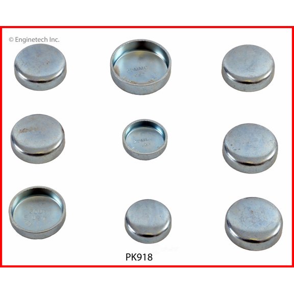 Enginetech PK918 Engine Expansion Plug Kit- Iron