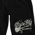 thumbnail image 2 of Stevie Ray Vaughan Guitar & Music Notes Men's Black Sleep Pajama Shorts
 - XL, 2 of 5