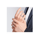 thumbnail image 3 of 2 Anillos De Promesa Plata 925 Hombre Y Mujer Ajustables plata, 3 of 4