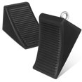 thumbnail image 1 of Generic 2pcs Rubber Wheel Chocks 16x10x10cm Triangular Vehicle Wheel Stoppe, 1 of 6