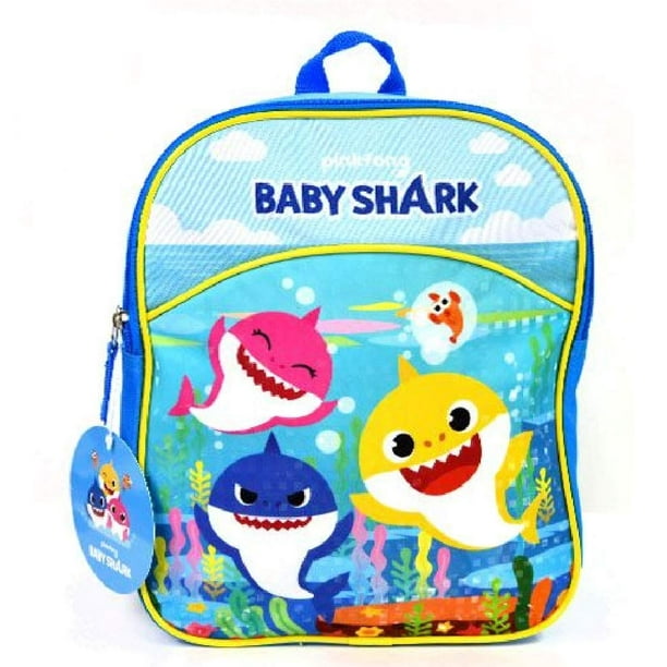Baby Shark Mini Backpack Pink Fong Baby Shark Happy New BBSMB