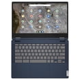 thumbnail image 3 of Lenovo Flex 5i 13 Chromebook 2-in-1 Business Laptop 13.3" FHD IPS Touchscreen 11th Gen Intel Core i3-1115G4 Processor 8GB DDR4 64GB eMMC 512GB SSD Backlit Keyboard USB-C Webcam Chrome OS Blue, 3 of 7
