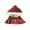 Red Tree, variant on Small Dog Christmas Costume Hoodie, Cat Pet Santa Cape Outfit with Hat, Soft and Thick Polar Fleece Cat Xmas Cloak Clothes for Cats and Small Dogs Holiday Cosplay Party Red Tree S