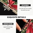 thumbnail image 3 of FORMRS 1-Subject Spiral Notebook 8" x 5" College Ruled 60 Refillable Sheet A5 Hard Cover, 2 Pack, Black Christmas Holly, 3 of 7