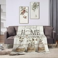 thumbnail image 6 of Farmhouse Floral Blanket for Women Girls Ultra Soft Cozy Cotton Flower Throw Blanket Fleece Fuzzy Plush Bedding Blanket Flower Gifts for Women Girls Kids Adults Couch Sofa 50"x40", 6 of 6