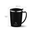 thumbnail image 5 of Yammee Wall Vacuum Cup With Cover Handle Portable Thermal Water Bottles Mugs For Hot Drink Home Office, 5 of 7