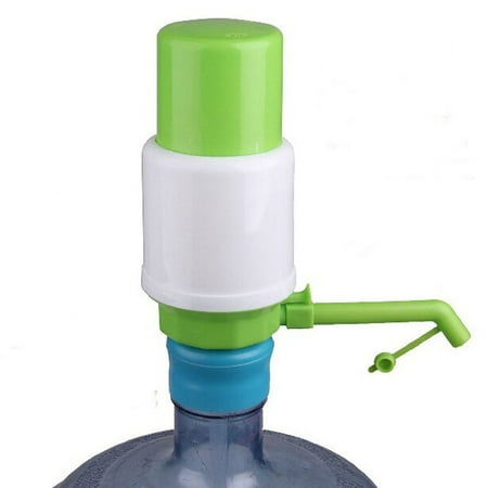 

5 Gallon Bottled Drinking Water Hand Press Manual Pump Dispenser New Green