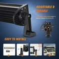 thumbnail image 6 of Nilight - 70003C-A 22" 120w LED Light Bar Flood Spot Combo Work Light Driving Lights Fog Lamp Offroad Lighting for SUV Ute ATV Truck 4x4 Boat, 6 of 8