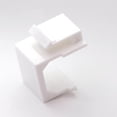 thumbnail image 5 of 30-Pack Blank Jack Inserts for Wall Plate and Patch Panel - White, 5 of 5