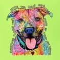 thumbnail image 2 of Dean Russo Best Dog Dog Lover Men's Graphic T-Shirt, Safety Green, 5X-Large, 2 of 6