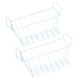 thumbnail image 3 of 2x Organizador de congelador, despensa, práctico estante de almacenamiento profundo, cesta de alambre, cesta para refrigerador, para comprar botellas 39 cm x 245 cm x 20 cm, 3 of 8
