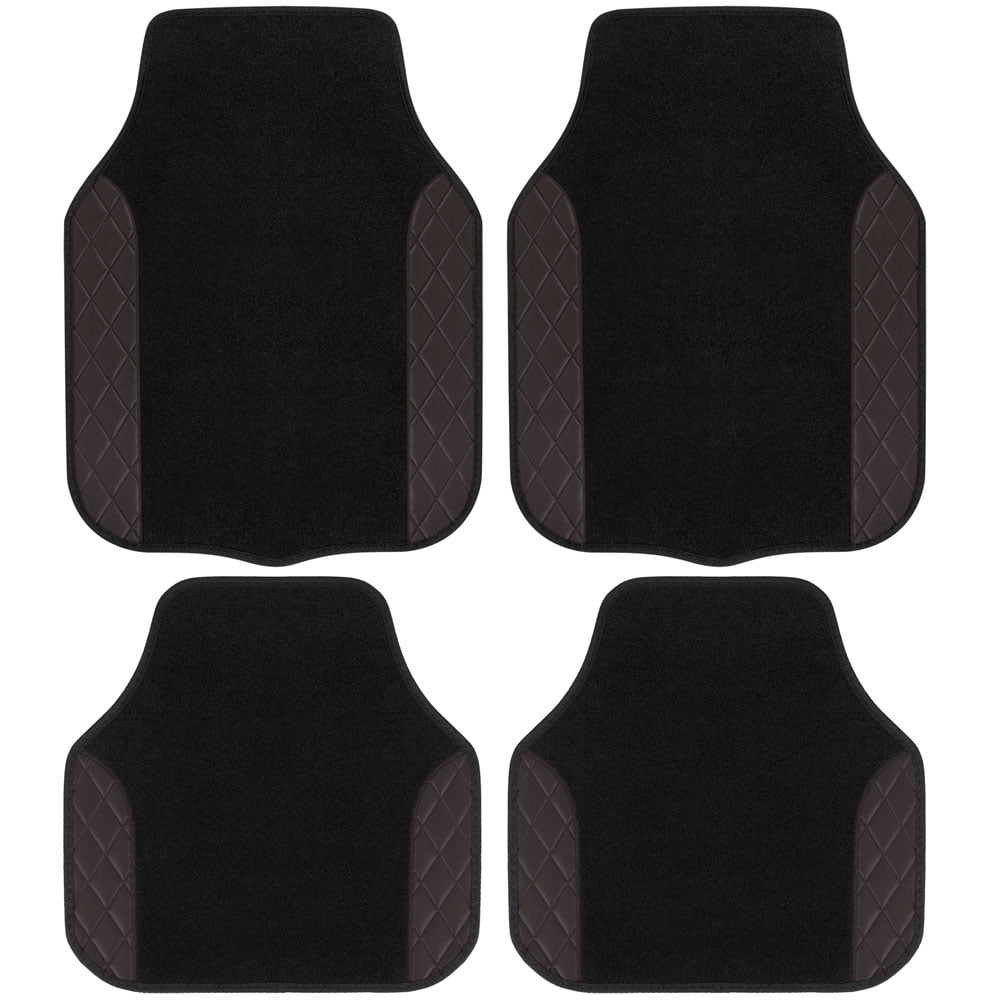 Rear Carpet Quilted Style Floor Mats 