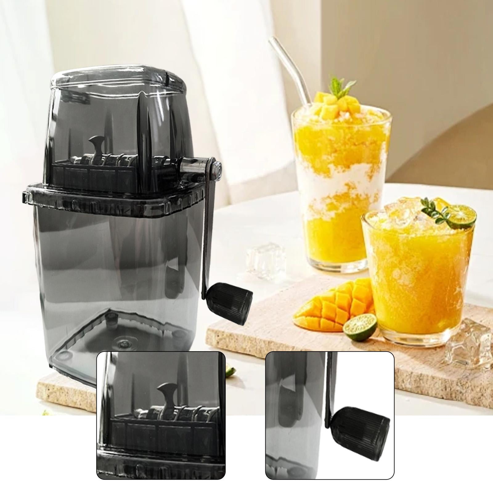 CarpNettore Manual Ice Crusher Compact Breaker for Coctails Ice Platters Creating Drinks