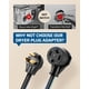 thumbnail image 2 of Adaptador de enchufe para secadora DEWENWILS de 4 a 3 clavijas, 30 A/250 V, 2 of 7