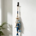 thumbnail image 4 of BESEW7 Mediterranean Wall Art with Rope, Coastal Style 3 Wooden Fish Hanging Ornament for Living Room Kitchen Bathroom Cafe, 4 of 9