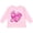 AD-Pink, variant on Inktastic Breast Cancer Awareness- Pink Ribbon Around Heart Boys or Girls Long Sleeve Toddler T-Shirt