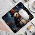 thumbnail image 2 of Snowman Square Gaming Mouse Pad Desk Mat, 8.3x9.8 Inch, Non-Slip Rubber Bottom, Printed, Suitable for Office and Gaming, 2 of 6