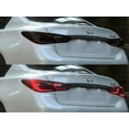 thumbnail image 3 of Rvinyl Tail Light Tint Covers Compatible with Infiniti Q50 2018-2024 - Blackout Smoke, 3 of 10