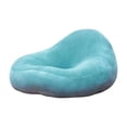 thumbnail image 4 of Cojín de asiento de almohada de donas, diseño de curva de cadera, con orificio central científico, almohada de coxis de la almohadilla de silla para azul, 4 of 8