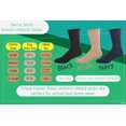 thumbnail image 2 of Sierra Socks, Unisex Classic Dress Uniform Ribbed 3 Pair Pack Crew Socks, 2 of 2
