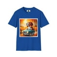 thumbnail image 2 of Graphic Tee - Wacky Beagle Dog Driving Tiny Car Print, 2 of 11