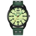 thumbnail image 1 of Reloj de cuarzo para hombre, relojes para hombre, reloj de pulsera de cuarzo analógico informal con fecha de cuero para hombre, relojes de negocios, regalos, reloj de cuarzo, 1 of 3