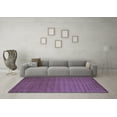 thumbnail image 3 of Ahgly Company Indoor Round Abstract Blue Contemporary Area Rugs, 7' Round, 3 of 4