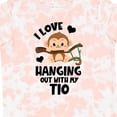 thumbnail image 4 of Inktastic Monkey I Love Hanging out with My Tio Boys or Girls Toddler T-Shirt, 4 of 5