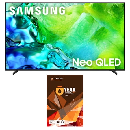Samsung QN55QN80HAFXZA 55 Inch Neo QLED 4K TV with 6 Year Amber Protection Plan (2026)