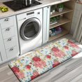 thumbnail image 3 of Pioneer Flower Floral Print Pattern Kitchen Rug Mat,Kitchen Runner Rugs Non Skid Washable,Decorative Kitchen Floor Mats for Kitchen,Sink,Laundry,17"x47.2", 3 of 7