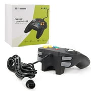 تحكم لوكسمو n64 ، لعبة تحكم سلكية صغيرة كلاسيكية n64 تحكم لوحة تحكم نظام ألعاب الفيديو المنزلي نينتندو 64