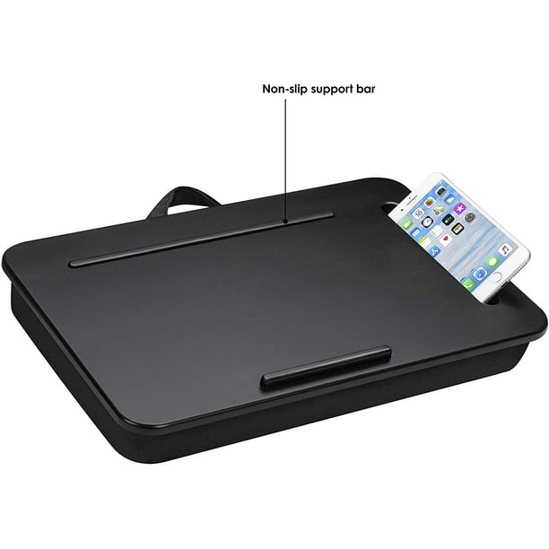 LAPGEAR Designer Lap Desk met telefoonhouder en apparaathouder - Aqua Trellis - Geschikt voor laptops tot 15,6 inch - stijlnr. 45422 LAPGEAR Designer Lap Desk met telefoonhouder en apparaathouder - Aqua Trellis - Geschikt voor laptops tot 15,6 inch - stijlnr. 45422