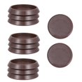 thumbnail image 2 of 10 piezas de topes para muebles, copas para ruedas, pinzas para ruedas, protectores de suelo (café), 2 of 3