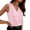 Hot Pink #04, variant on Silk Tank Tops for Women Casual V Neck Shirts Boho Floral Printed Sleeveless Tops Summer Satin Beach Clothes