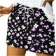 thumbnail image 1 of Pantalones Cortos Sueltos para Mujeres de Verano Impreso Encaje Hasta Bolsillo Elástico Pantalones Cortos Casuales Poliéster, Moda Pantalones Cortos de Verano para Uso Diario Y de Ocio, 1 of 8
