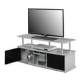 thumbnail image 2 of Designs2Go TV Stand with 3 Storage Cabinets and Shelf for TVs up to 55 inches, Gray, 2 of 3