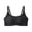 Z1 Black, variant on Ticikt Women's Cotton Bralette - Wireless Unlined Sleep Comfortable Seamless Cami Bra,Color:Black,XL
