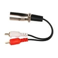 thumbnail image 2 of Câble Double vers XLR, Réduction de Distorsion Grand Usage XLR vers Double Adaptateur Amélioration de la Qualité Sonore pour Multimédia, 2 of 8