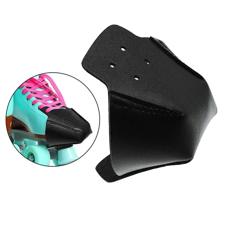 Roller Skate Toe Guards: Glitter Pu Leather Skate Toe Caps Shiny Protectors  Cover Replacement For Roller Skate Accessories (2pcs, Color)