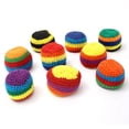 thumbnail image 2 of 6PCS Juggling Ball Woolen Funny Educational Juggle Ball Play Ball for Children, 2 of 7