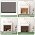 thumbnail image 4 of Pantalla para chimenea Jeyeou Safe Mesh Gate, a prueba de niños, 99 x 81 cm, 4 of 7