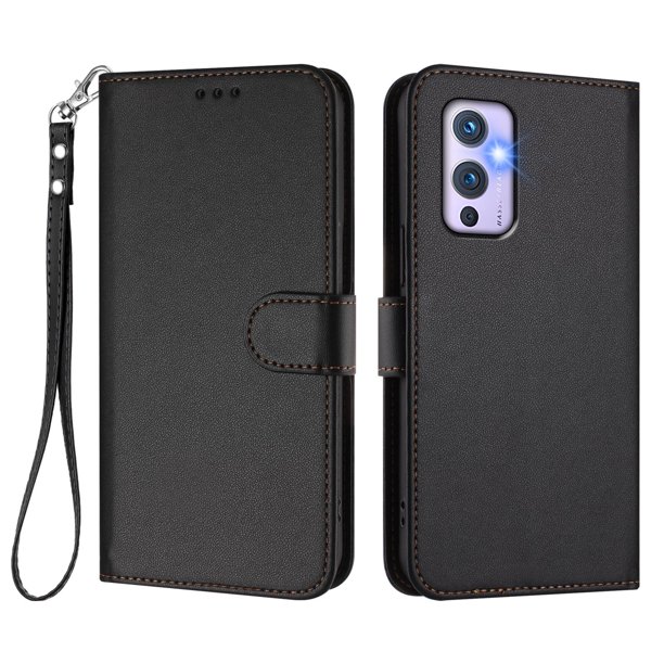 Funda Cartera GANGXUN para OnePlus 9 – Cierre Magnético, Protección RFID, Correa Desmontable, Compatible con Carga Inalámbrica