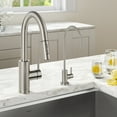 thumbnail image 3 of KRAUS Oletto™ Pull-Down Kitchen Faucet and Purita™ Water Filter Faucet Combo in Spot Free Stainless Steel, 3 of 11