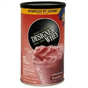 Designer Whey 100% Whey Strawberry Protein Powder, 12.7 oz